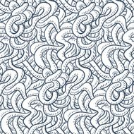 Pattern in doodle style