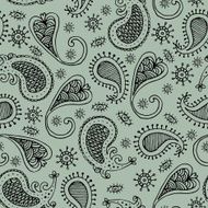 Paisley seamless pattern N27