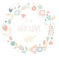 floral frame N18
