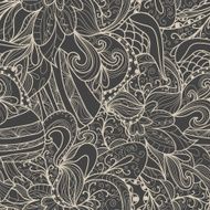 Abstract seamless hand-drawn pattern N81