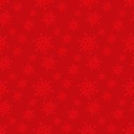 Seamless red pattern with snowflakes N2