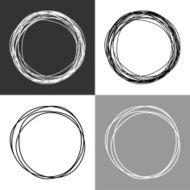 Hand drawn circles N3