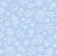 Child&#039;s drawing pattern N2