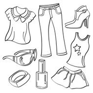 Ladies Clothing and Accessories N7