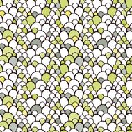 Seamless pattern with doodle ornament N22