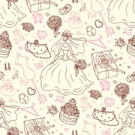 Seamless wedding patterns N14