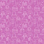 Women handbags Seamless pattern N6