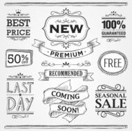 Promotional Ribbon and Flourishing Set N3
