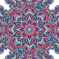 Tribal ethnic seamless pattern abstract background ornament N3
