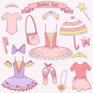 Ballet school set for little girl princess