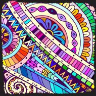 Background with geometric mosaic elements N6