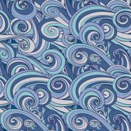 Abstract seamless hand-drawn pattern N82