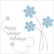 Winter flowers