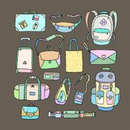 Vector Set of Sketch Bags Isolated