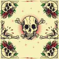 Skull and Rose Frames