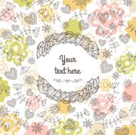 Flower Love Card N3