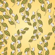 Seamless Floral Pattern (Vector) N69