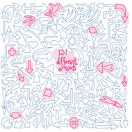 Set 131 different arrows Design elements N6