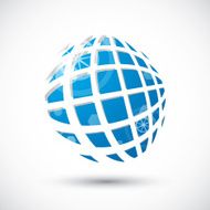 Abstract icon 3d vector symbol