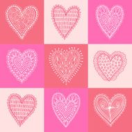 Hearts Seamless Pattern N10