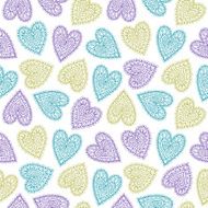 Hearts Seamless Pattern N11
