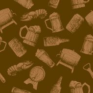 Sketch beer pattern N2