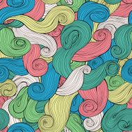 Waves seamless pattern N17