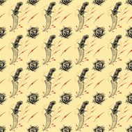 Tattoo seamless Pattern N6