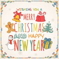 christmas card N74