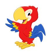 Cartoon Parrot N22