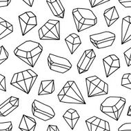 Pattern with gems