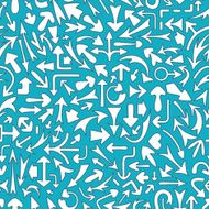Seamless pattern with different arrows N10