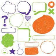 Speech Bubble Set N7