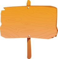 Wooden Sign Board N7