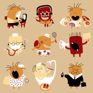 People icon set N6