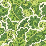 Seamless pattern with abstract flowers N8