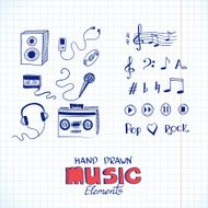 Sketch of music elements N3