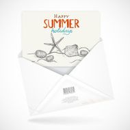 Postal Envelopes With Greeting Card N6