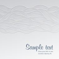 Abstract hand-drawn waves background N15