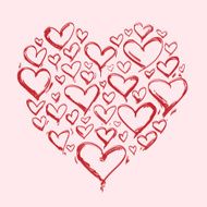 heart doodle N16