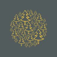 christmas tree background N12
