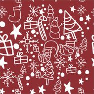 Christmas season wrapping paper