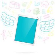 Flying tablet