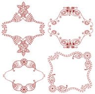 Henna Frame N42
