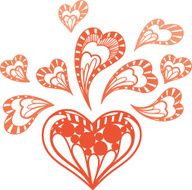 heart doodle N17