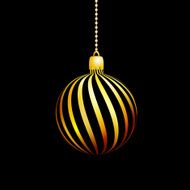 Christmas balls vector illustration N3
