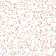 Swirl Lines Hand Drawn Seamless Pattern N2