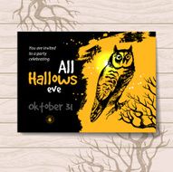 halloween invitation N6