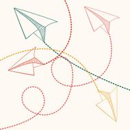 Paper Plane Design N6