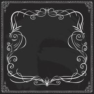 Hand-drawn line border set N44